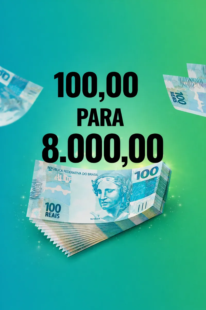DEZENA : 100,00 PARA 8.000,00 SORTEIO 18 DE ABRIL
