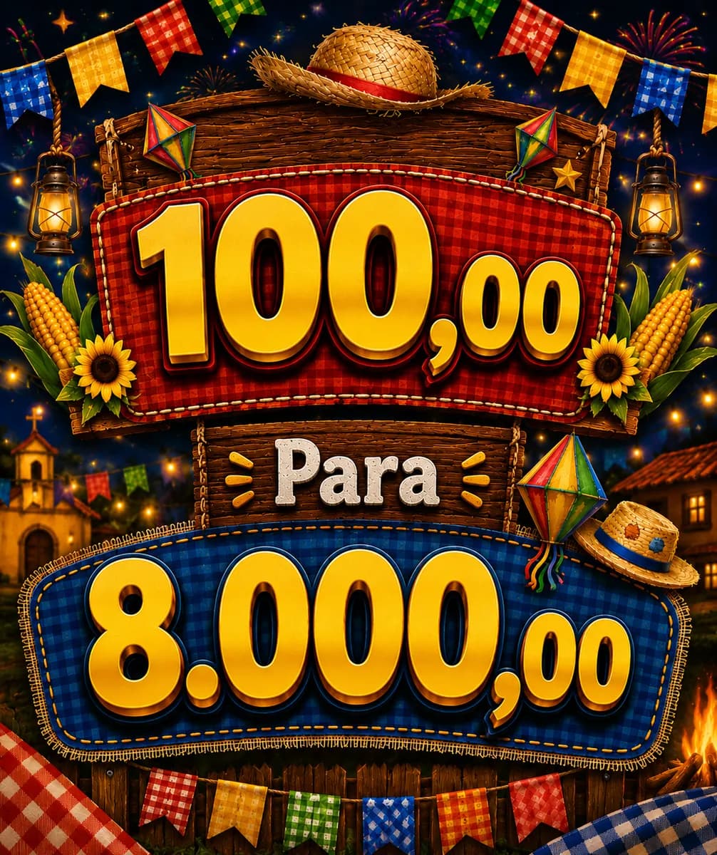 DEZENA : 100,00 PARA 8.000,00 MIL SORTEIO 27 DE MAIO