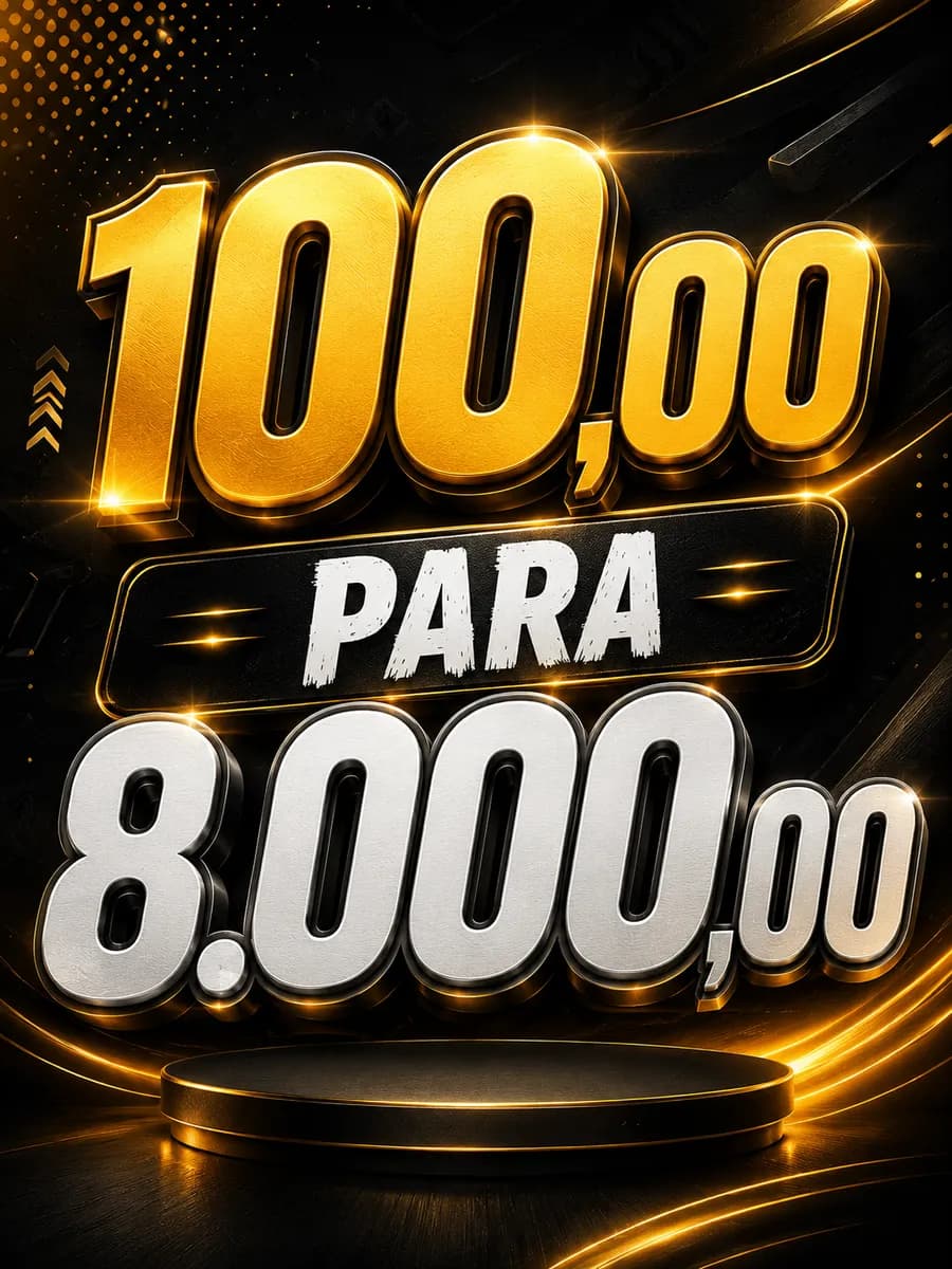 DEZENA : 100,00 PARA 8.000,00 SORTEIO 09 DE AGOSTO