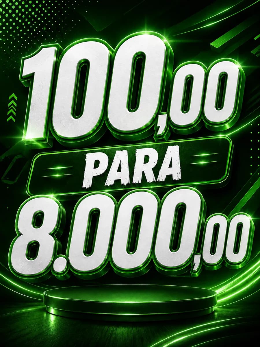 DEZENA : 100,00 PARA 8.000,00 SORTEIO 12 DE AGOSTO
