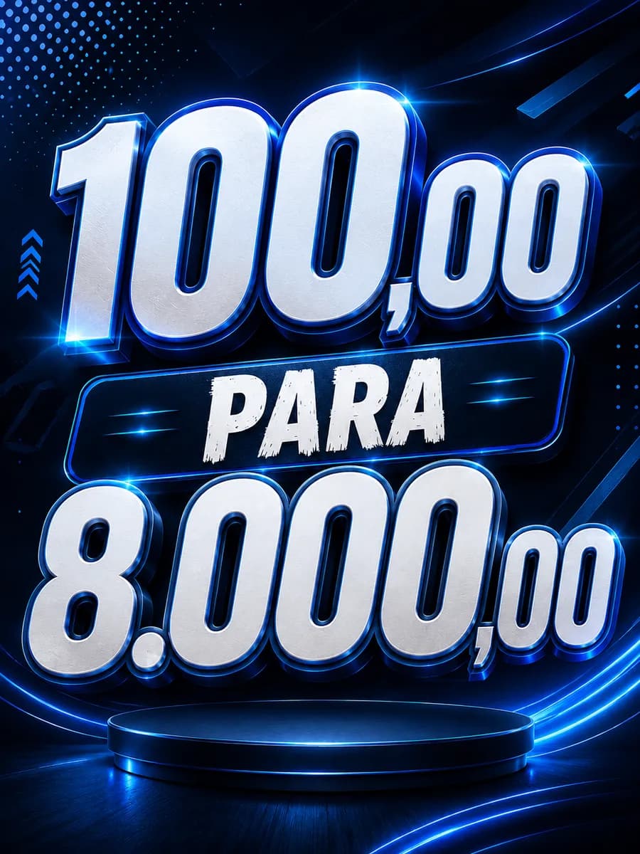 DEZENA : 100,00 PARA 8.000,00 SORTEIO 06 DE SETEMBRO