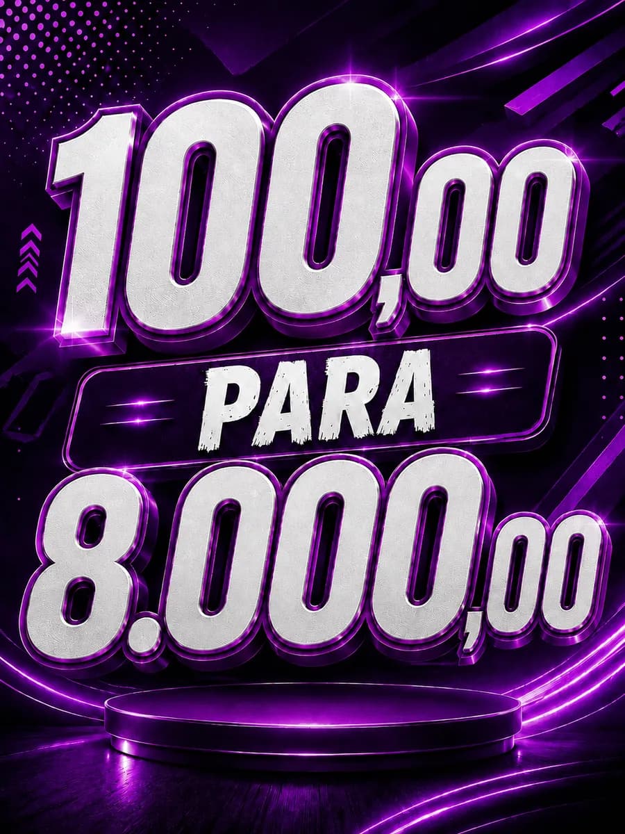DEZENA : 100,00 PARA 8.000,00 SORTEIO 16 DE SETEMBRO